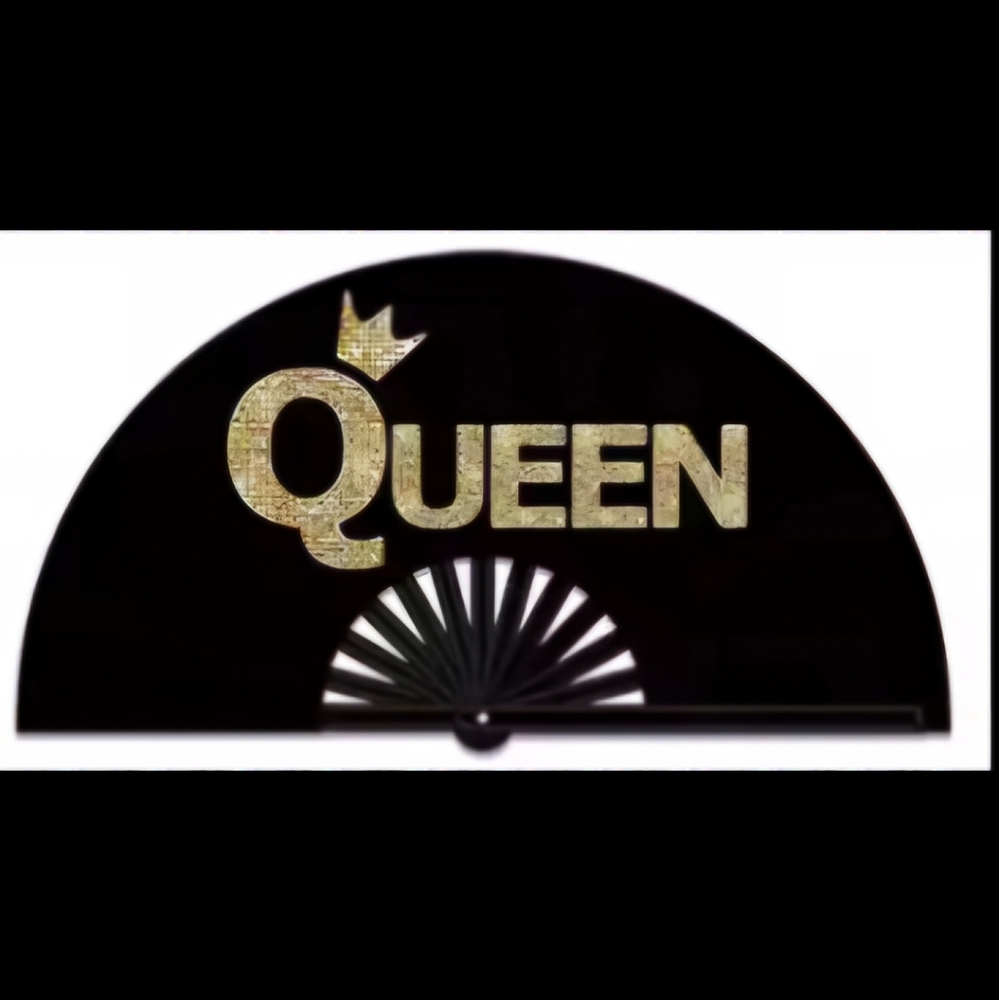 Black Queen Hand Fan